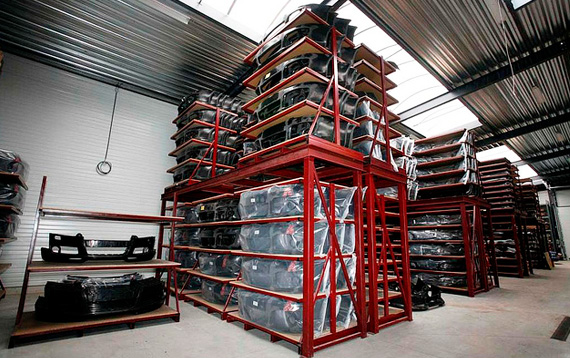 Склад кузовных запчастей